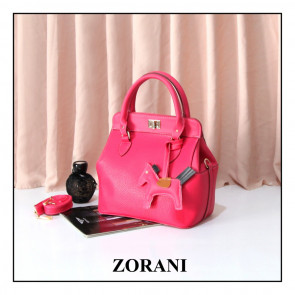 کیف دستی آویز اسبی آیلار سرخابی
