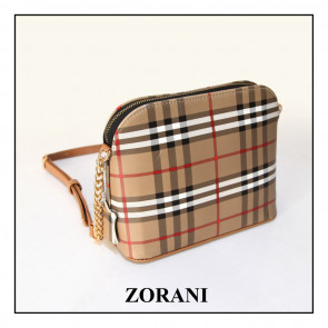 کیف رو دوشی طرح دار عسل